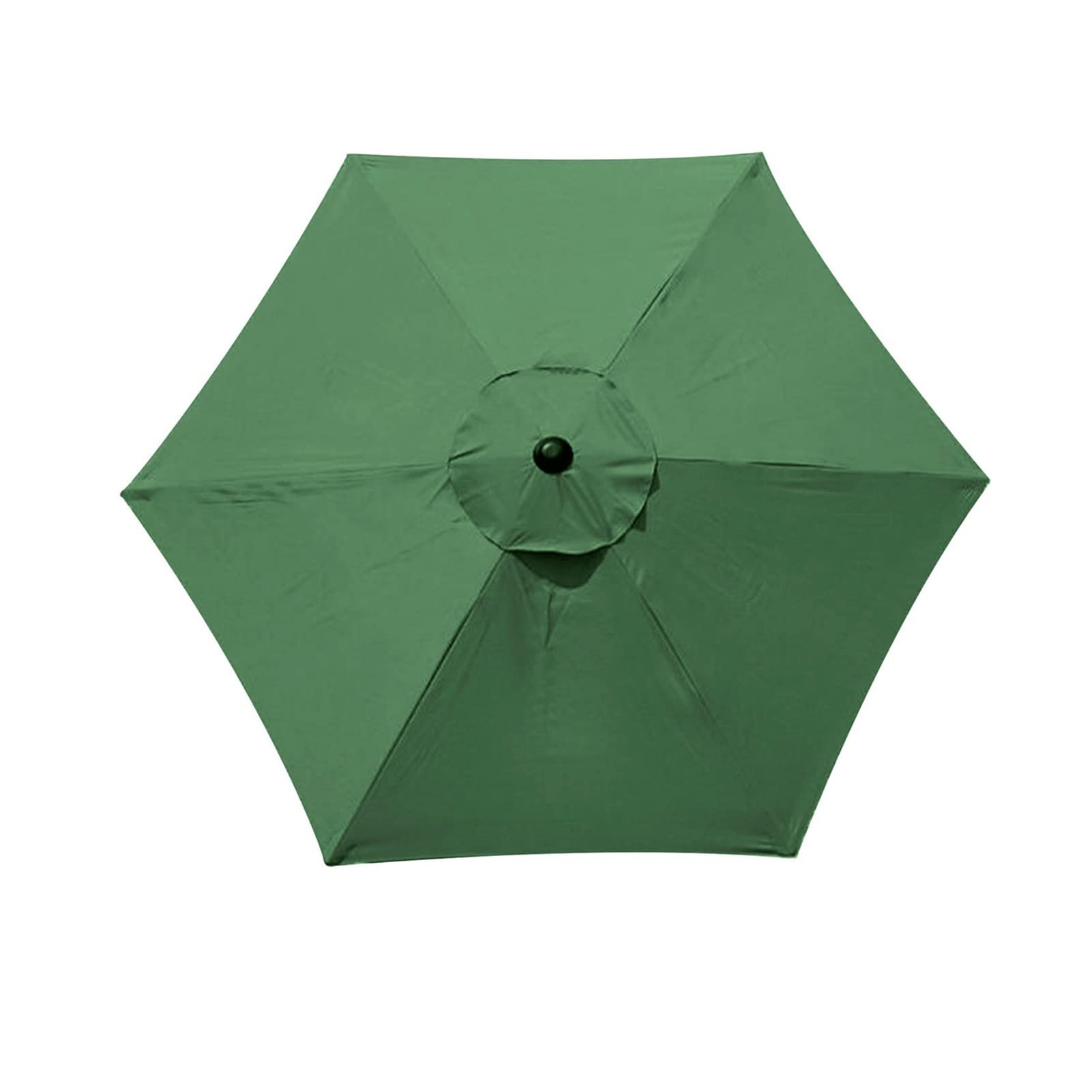 YEVYG 2.7M Folding Umbrella with Cover - Durable Outdoor Canopy for Garden, Patio, Poolside - UV Protection Green Shade Parasol for Sun Shelter & Relaxation