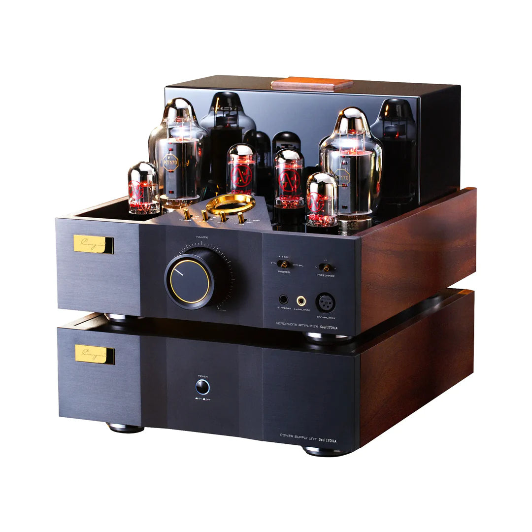 Cayin SOUL 170HA Premium Tube Headphone Amplifier - High-End Audio Equipment for Audiophiles | Perfect for Home Studio, Music Listening & Professional Audio Setup