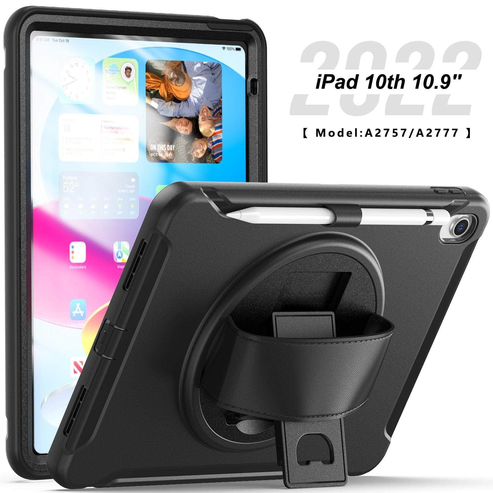 2025 iPad 11 Heavy Duty Shockproof Rugged Case - Protective Cover for Outdoor, Travel & Work | Drop Protection & Scratch Resistant