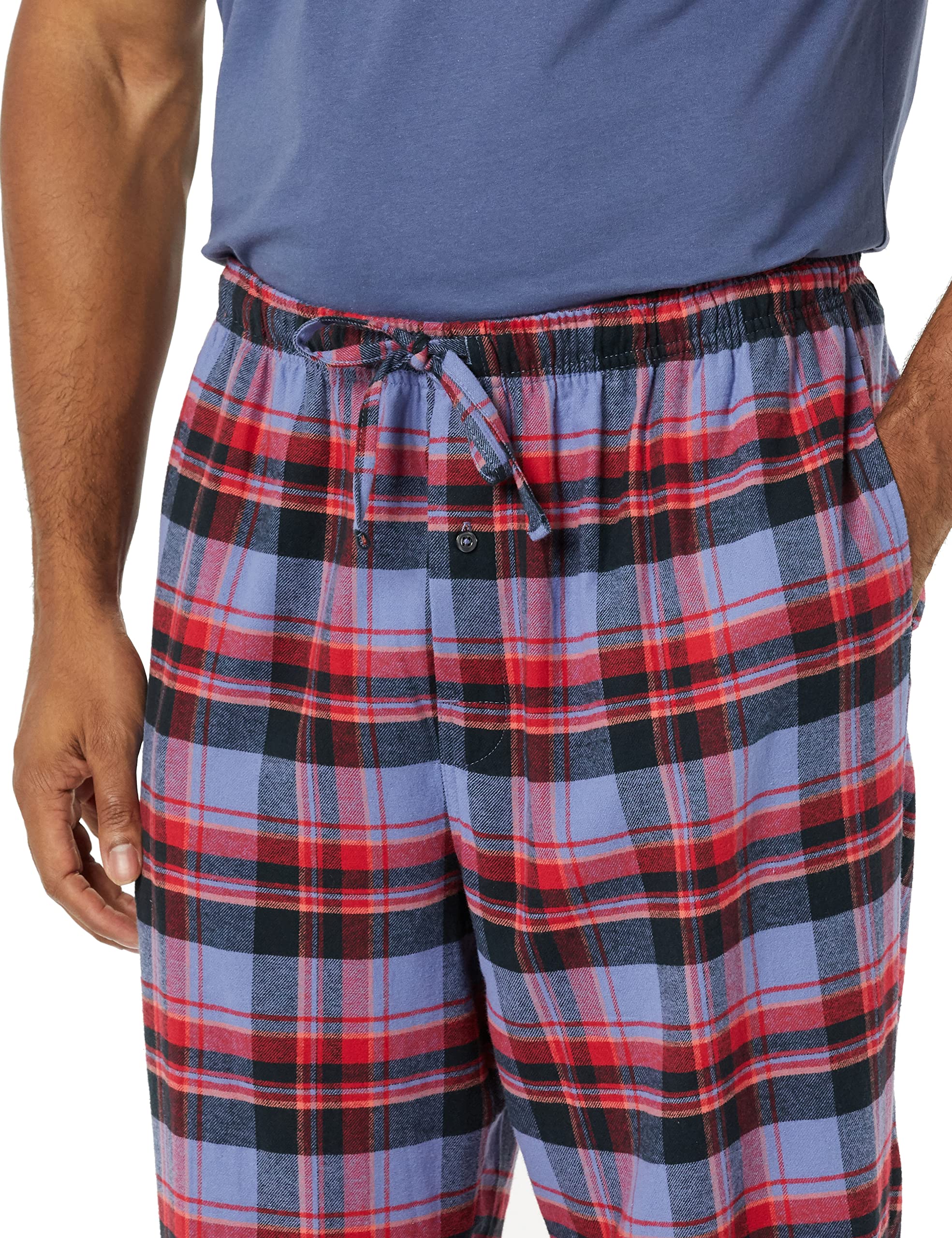 Amazon Essentials Men's Flannel Pajama Pants - Soft & Comfortable Sleepwear for Lounge & Relaxation at Home (Discontinued Colors)
