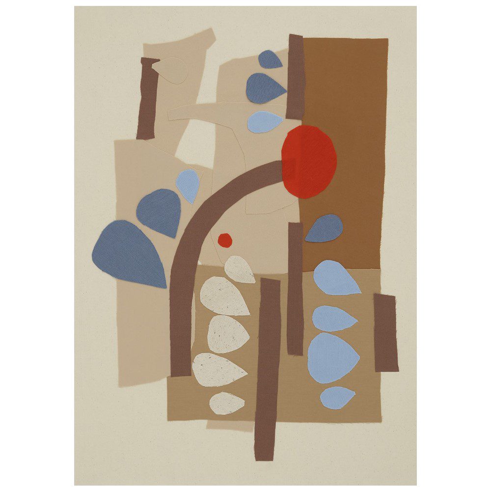 THE POSTER CLUB Atelier CPH - Leafy Botanical Art Print Poster 50x70cm - Modern Wall Decor for Living Room, Bedroom & Office
