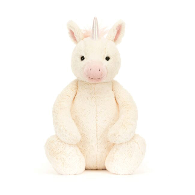 Jellycat Bashful Unicorn Large Stuffed Animal - Soft Plush Toy for Kids, Babies & Nursery Decor | Cuddly Gift for Birthdays, Baby Showers & Bedtime Comfort