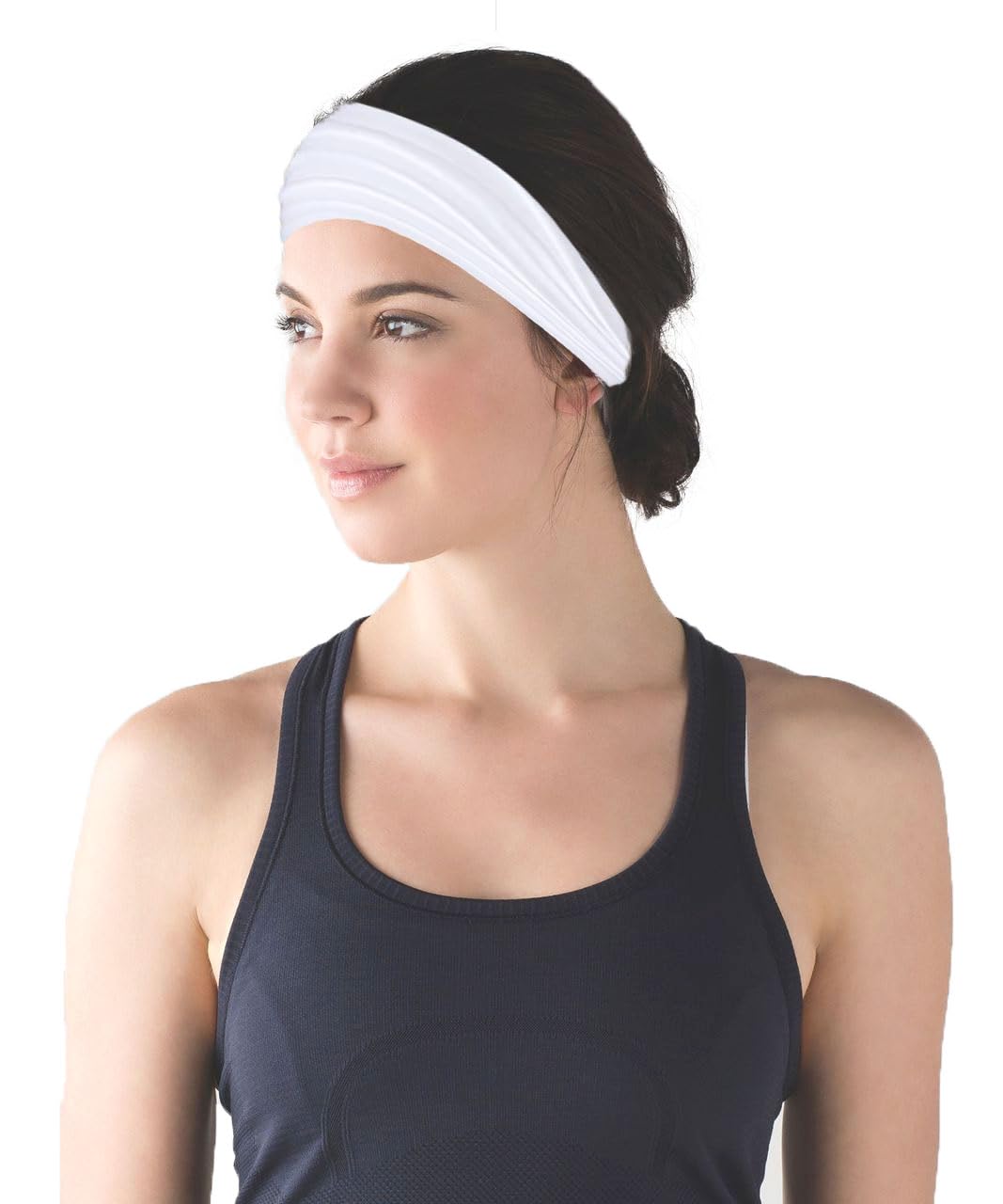 3 Pack Wide Sports Headbands for Women - Stretchy Yoga Headbands, Non-Slip Sweat Wicking Hair Bands - Perfect for Running, Workouts, Tennis & Gym
