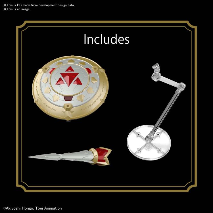 Figure Rise Standard Digimon Tamers Dukemon/Gallantmon (Amplified) Plastic Model Kit - Build & Customize Your Own Anime Action Figure for Collectors & Hobbyists - Perfect for Display, Gifts & Battle Scenes