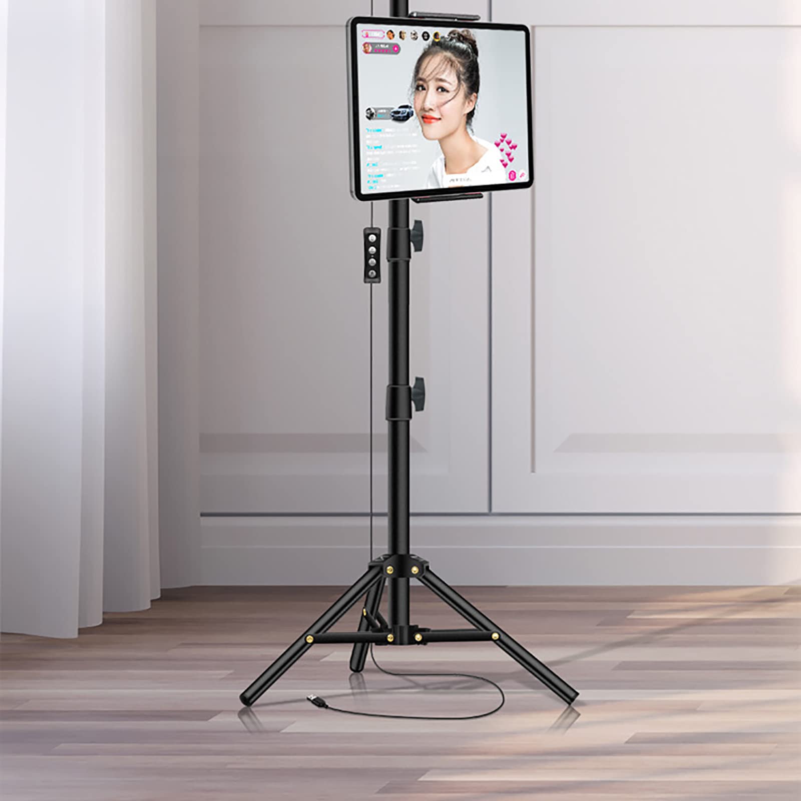 10 Inch Ring Light with Tripod Stand & Phone Holder - USB Powered Selfie Light for Photography, Video Recording, TikTok Live Streaming, Zoom Meetings & Online Conferencing - Perfect for Content Creators, Vloggers & Remote Workers