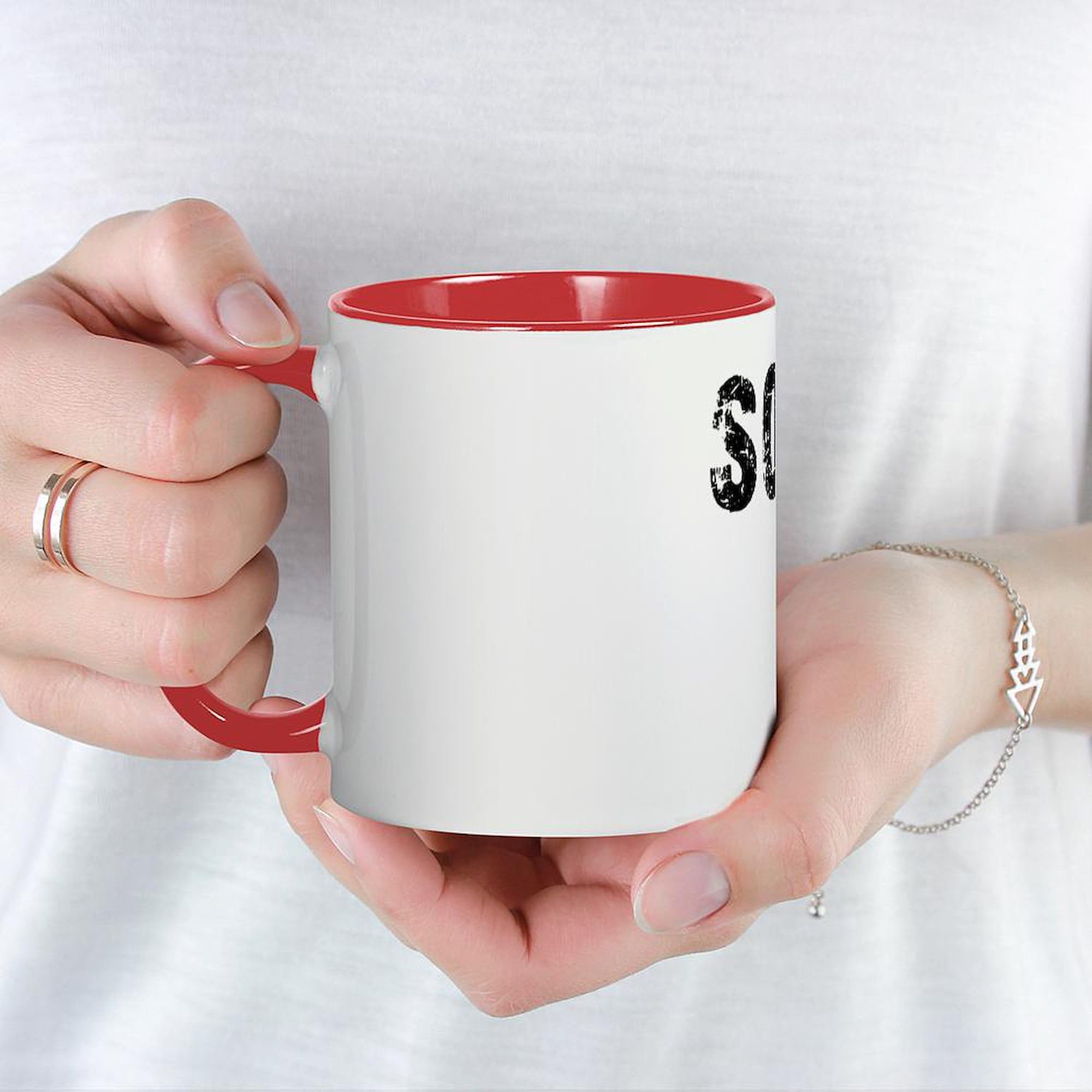 Socialist Mugs Set of 3 - 11 oz (325 ml) Ceramic Coffee Cups for Tea & Hot Drinks - Perfect for Home, Office & Political Discussions - CafePress