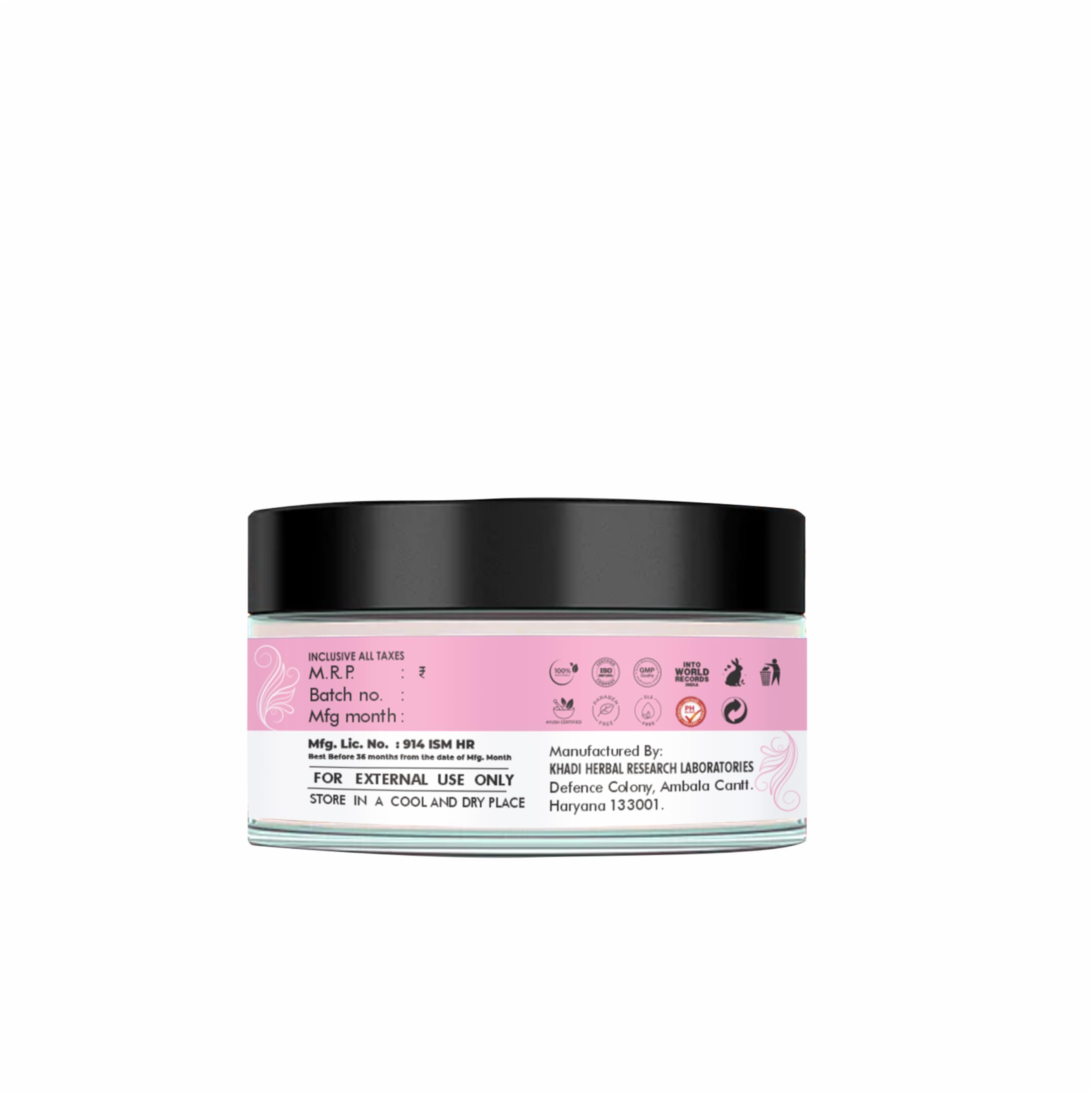 Khadi Natural Anti Blemish Cream 50G - Herbal Solution for Clear & Radiant Skin | Pack of 2 | Acne Treatment, Dark Spot Remover, Skin Brightening | Perfect for Daily Skincare Routine & Travel