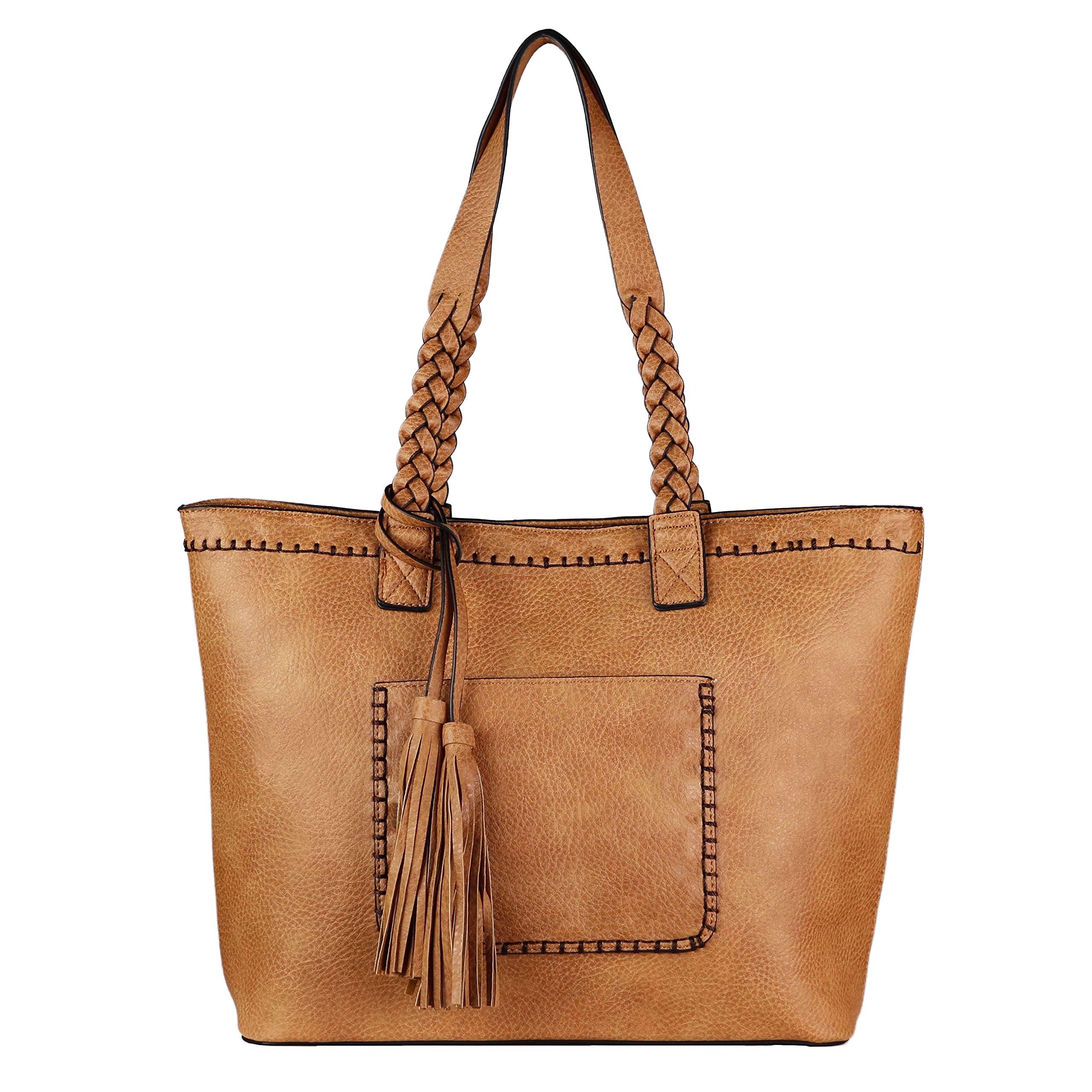 Concealed Carry Purse with Lock - Secure Stitched Gun Tote for Women | Perfect for Everyday Carry, Travel & Personal Protection