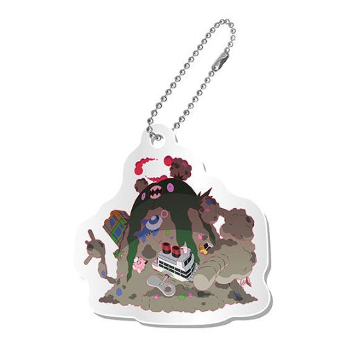 Pokemon Gigantamax Acrylic Swing Keychain Vol. 02 - 2 Inch Collectible Bandai Figure - Perfect for Backpacks, Keyrings & Anime Fans Gifts
