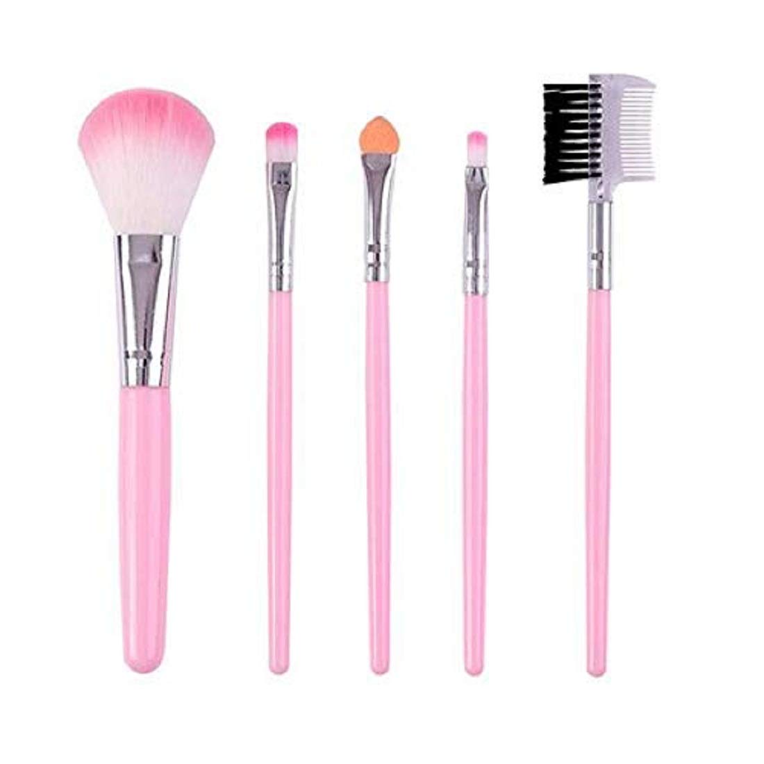 ClubBeauty 6155 Professional Makeup Kit with 5-Piece Brush Set & 2 Blender Puffs - Complete Cosmetic Collection for Makeup Artists, Beginners & Everyday Beauty Routine | Perfect for Home Use, Travel & Professional Makeup Application
