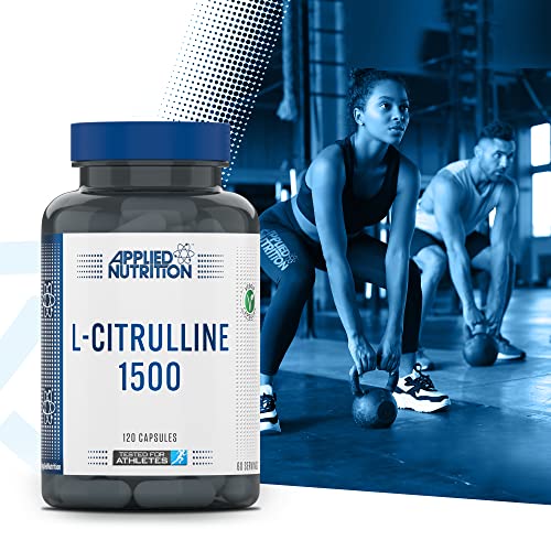 Applied Nutrition L-Citrulline 1500mg - 120 Capsules for Muscle Pump, Recovery & Performance | Pre-Workout & Post-Workout Supplement for Athletes & Bodybuilders