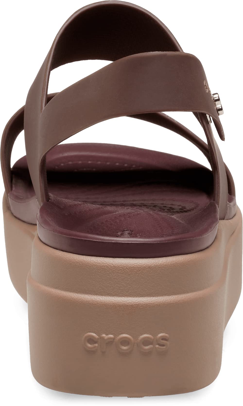 Crocs Women’s Brooklyn Low Wedge Platform Sandals - Comfortable & Lightweight Summer Shoes for Beach, Pool, and Casual Outings
