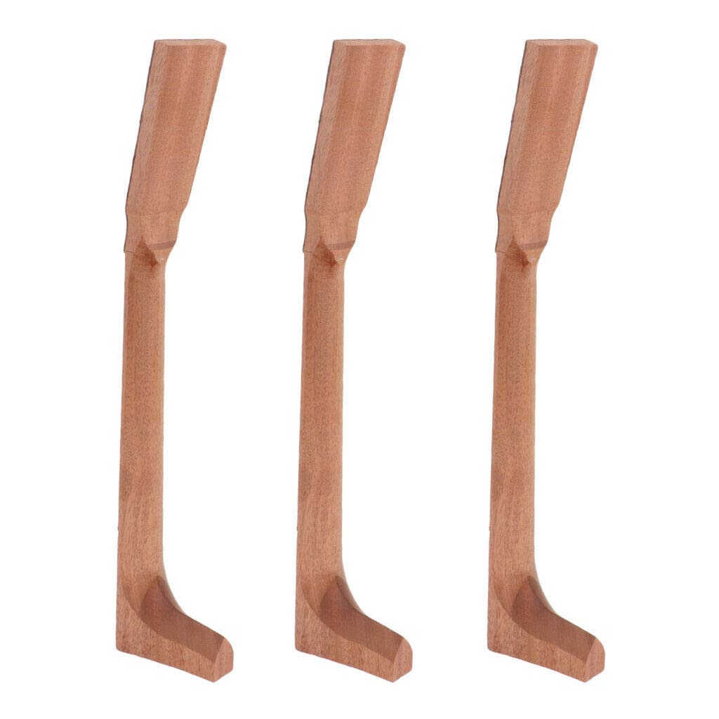 Premium 3-Piece Mahogany Guitar Neck Replacement Set - Unfinished Blank Fretboard for DIY Guitar Repair & Custom Builds - Perfect for Luthiers, Musicians & Guitar Enthusiasts