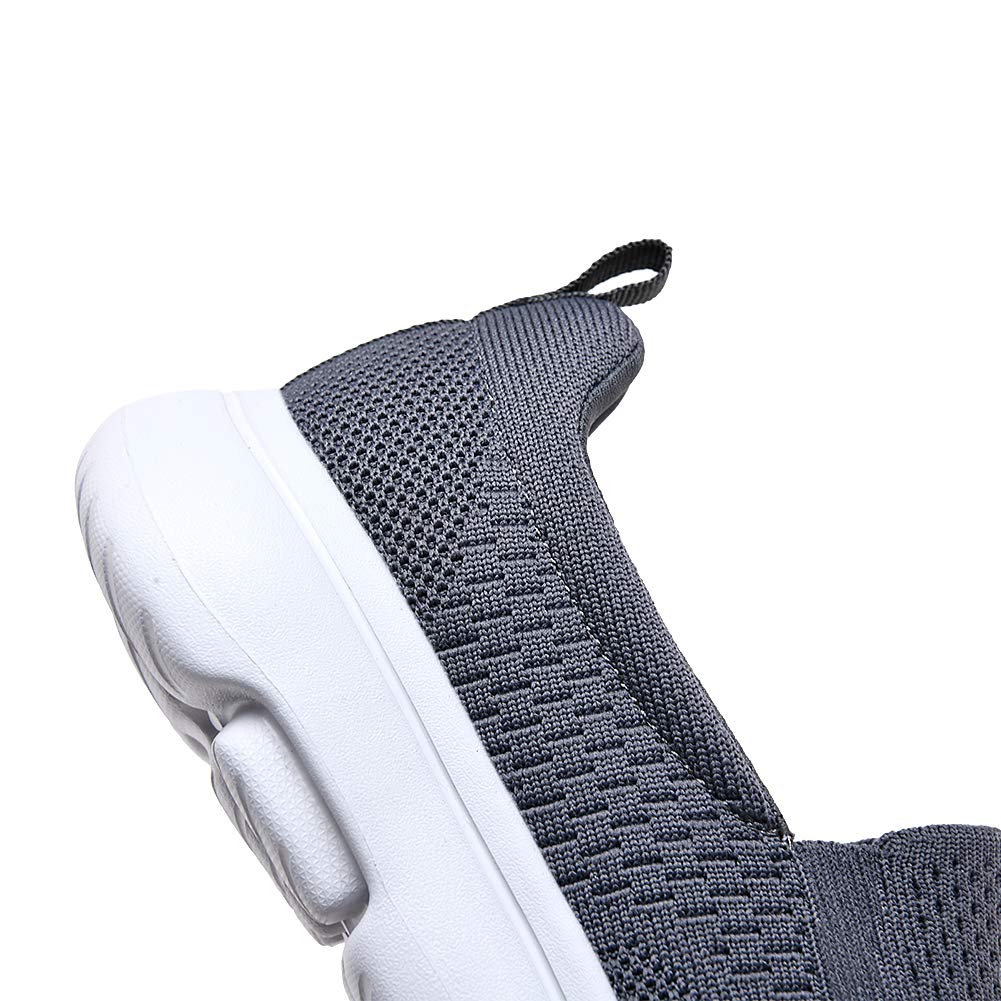 TIOSEBON Men's Breathable Mesh Slip-On Loafers - Lightweight Walking Shoes for Work, Driving & Tennis | Comfortable Casual Shoes for Daily Wear, Travel & Outdoor Activities