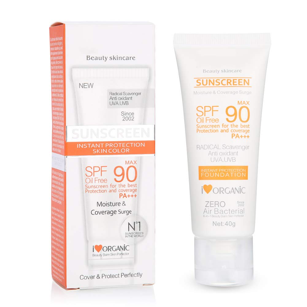 SPF50+ Sunscreen Lotion - Broad Spectrum UV Protection, Moisturizing & Whitening Sunblock for Face & Body - Prevents Sunburn & Darkening - Ideal for Beach, Swimming & Outdoor Activities