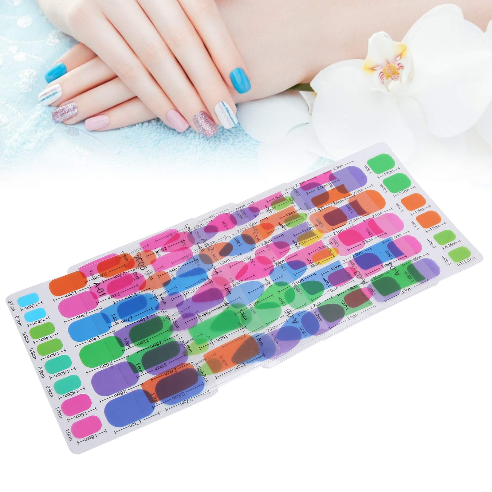 Premium Fiberglass Nail Extension Kit - 6 Nail Shapes DIY Silk Fiberglass Nail Tips Set with UV Gel for Professional Salon & Home Manicure | Perfect for Nail Art, Extensions & Salon-Quality Nails at Home
