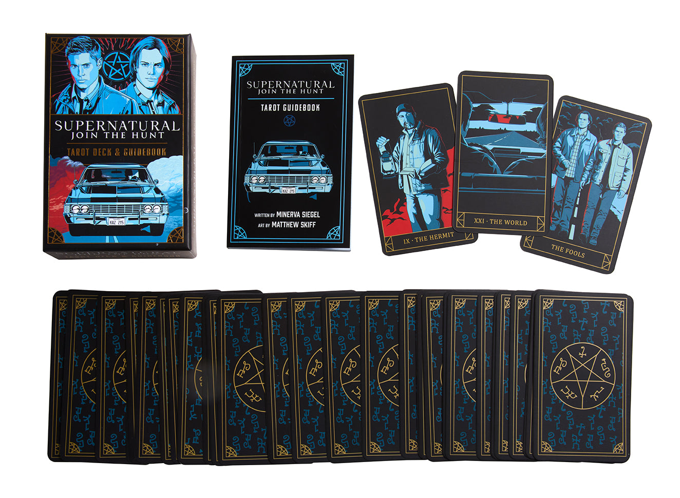Supernatural Tarot Deck with Guidebook - 78 Card Deck for Divination, Spirituality & Self-Discovery | Perfect for Beginners, Meditation & Psychic Readings
