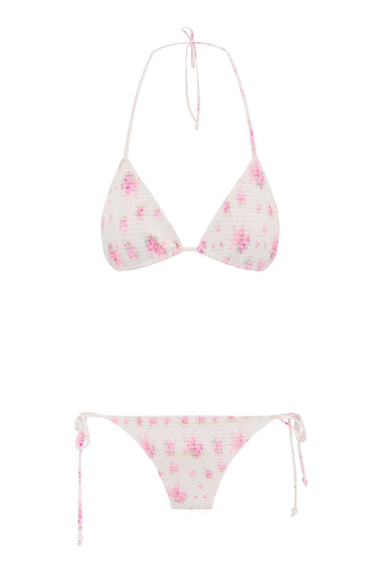Saoirse Bikini Swimsuit - Thulian Pink Two Piece Bathing Suit for Women | Beach Vacation, Pool Party, Summer Swimwear