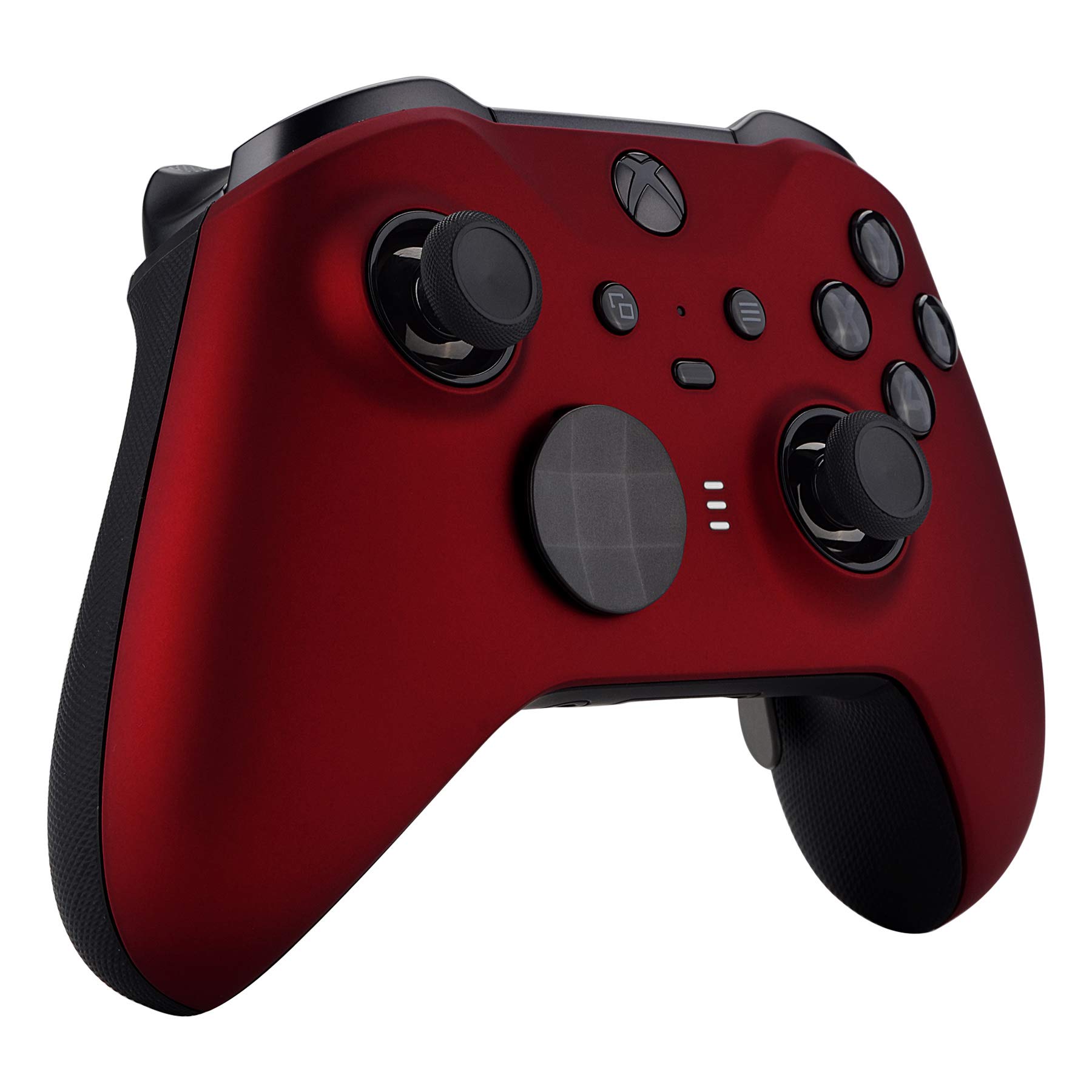 eXtremeRate Replacement Faceplate & Bottom Shell for Xbox Elite Series 2 & Elite Series 2 Core Controller - Scarlet Red | Custom Gaming Accessories for Enhanced Controller Protection & Style | Perfect for Competitive Gaming & Console Enthusiasts