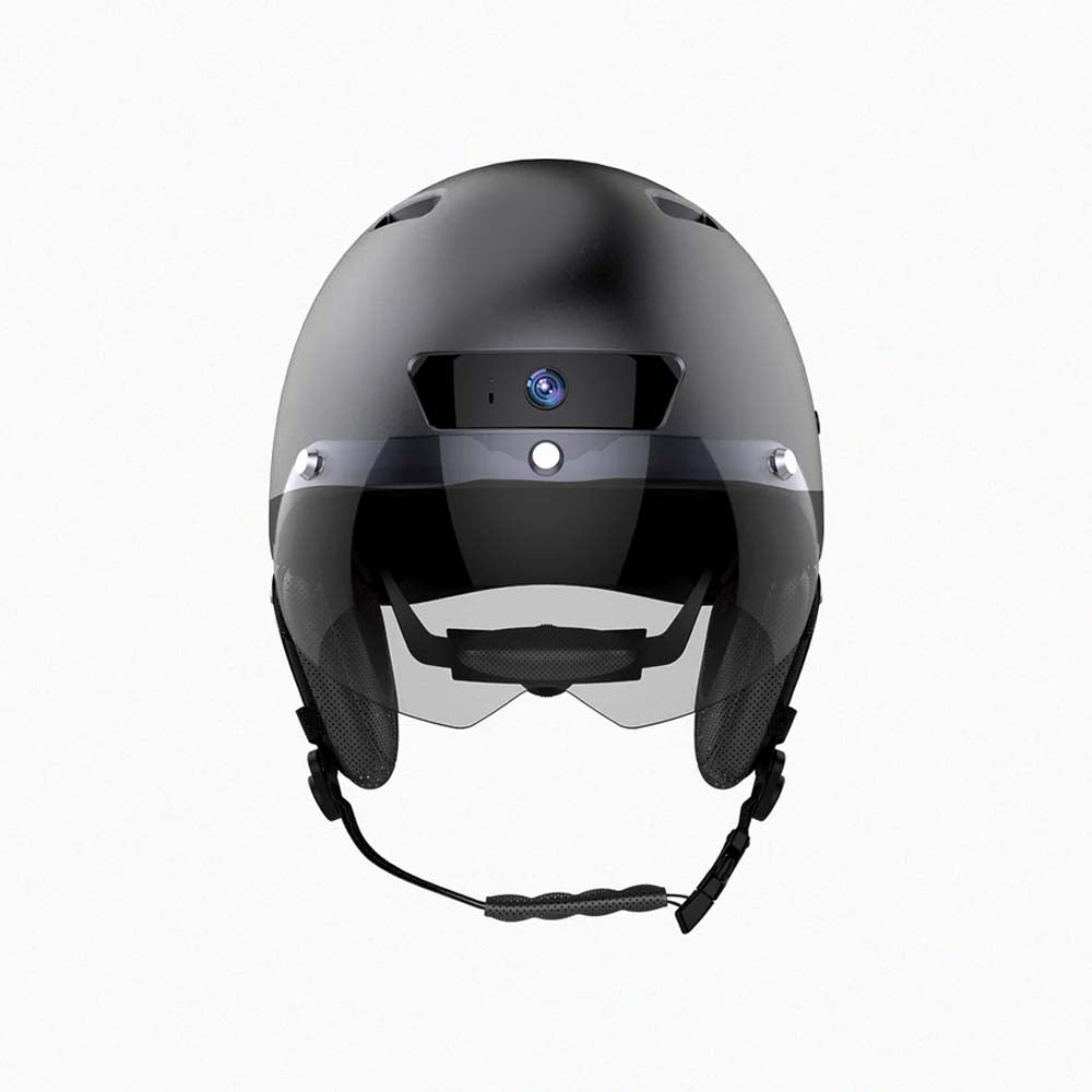 Precision Power SH1 BLK MT Smart Helmet - Motorcycle Bluetooth Headset with Noise Cancellation & Voice Control for Safe Riding - Perfect for Commuting, Touring & Adventure Motorcycles