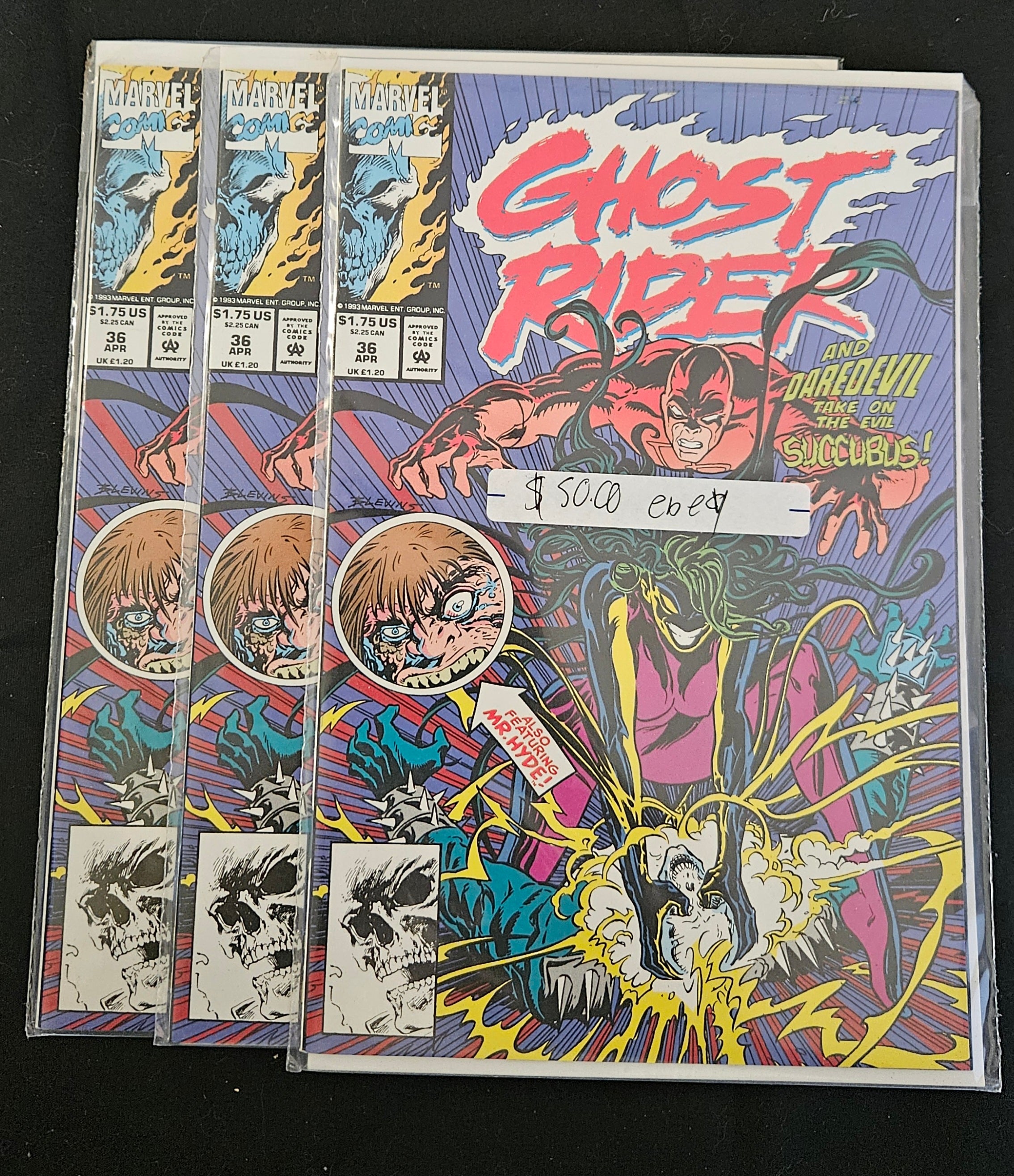 Ghost Rider #36: Blood Debt | Marvel Comics 1992 Issue | Collectible Comic Book for Marvel Fans & Comic Collectors | Perfect for Gifts, Displays & Comic Book Collections