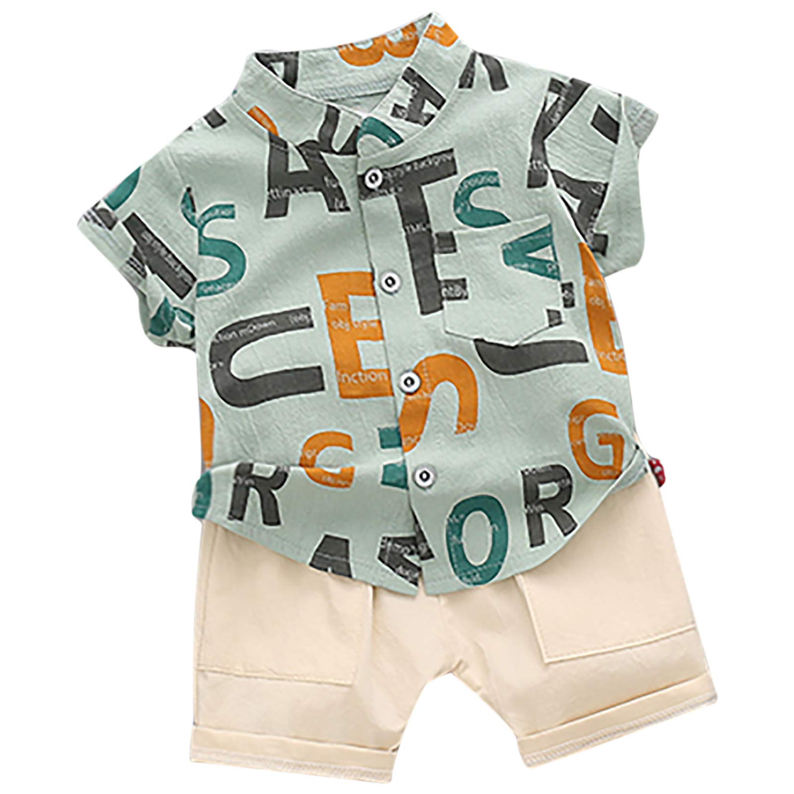 Baby Boys Formal Suit Set - Summer Gentleman Outfit for Toddlers | Party & Wedding Attire