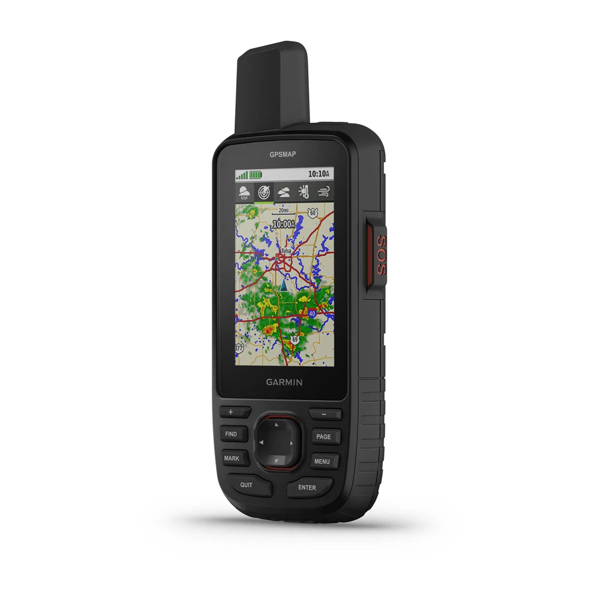 Garmin GPSMAP 67i Handheld GPS with Satellite Communicator - Two-Way Messaging, Preloaded Topo Maps, Long Battery Life for Hiking, Camping & Outdoor Adventures
