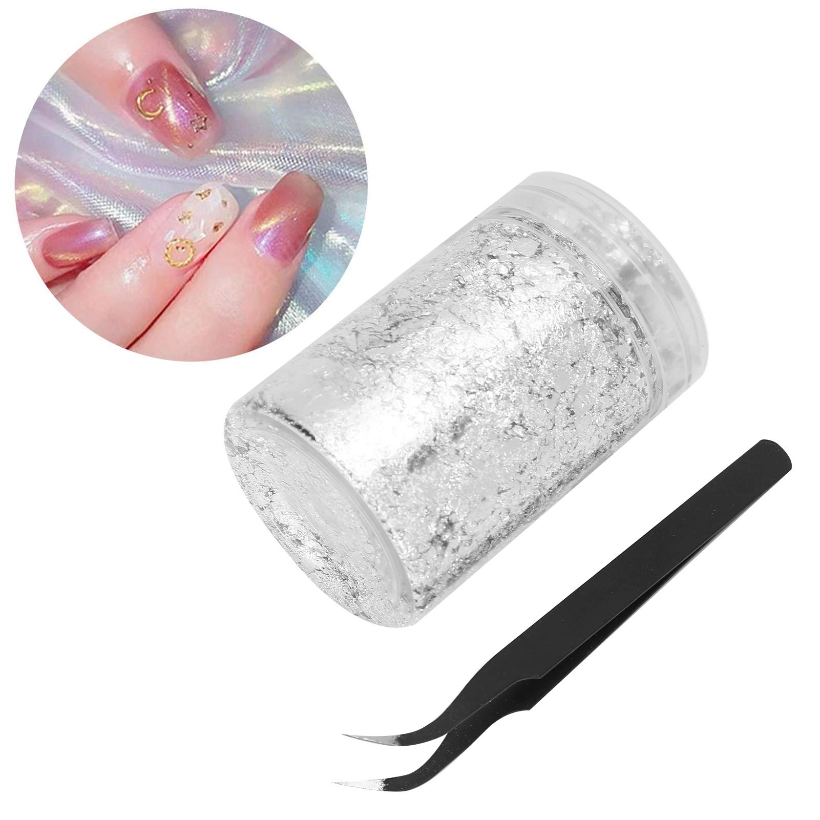 Premium Gold Foil for Nail Art - Anti-Oxidation, Long-Lasting & Portable - Perfect for DIY Home Nail Salon, Professional Nail Design & Manicure Accessories