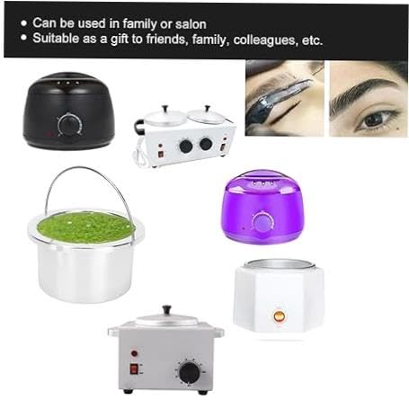 Electric Wax Warmer Pot - Portable Hair Removal Wax Heater for Paraffin Wax, Replacement Pot Size 1 - Perfect for Salon, Spa & At-Home Hair Removal Treatments
