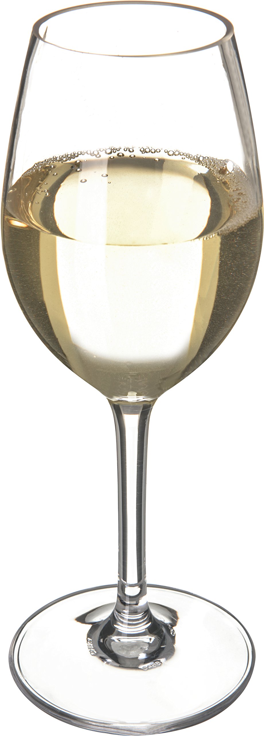 Carlisle Alibi 11 oz Clear Plastic Wine Glasses - Shatterproof Round Barware for Restaurants, Catering & Home Use (Pack of 24) - Perfect for Parties, Weddings & Commercial Kitchens