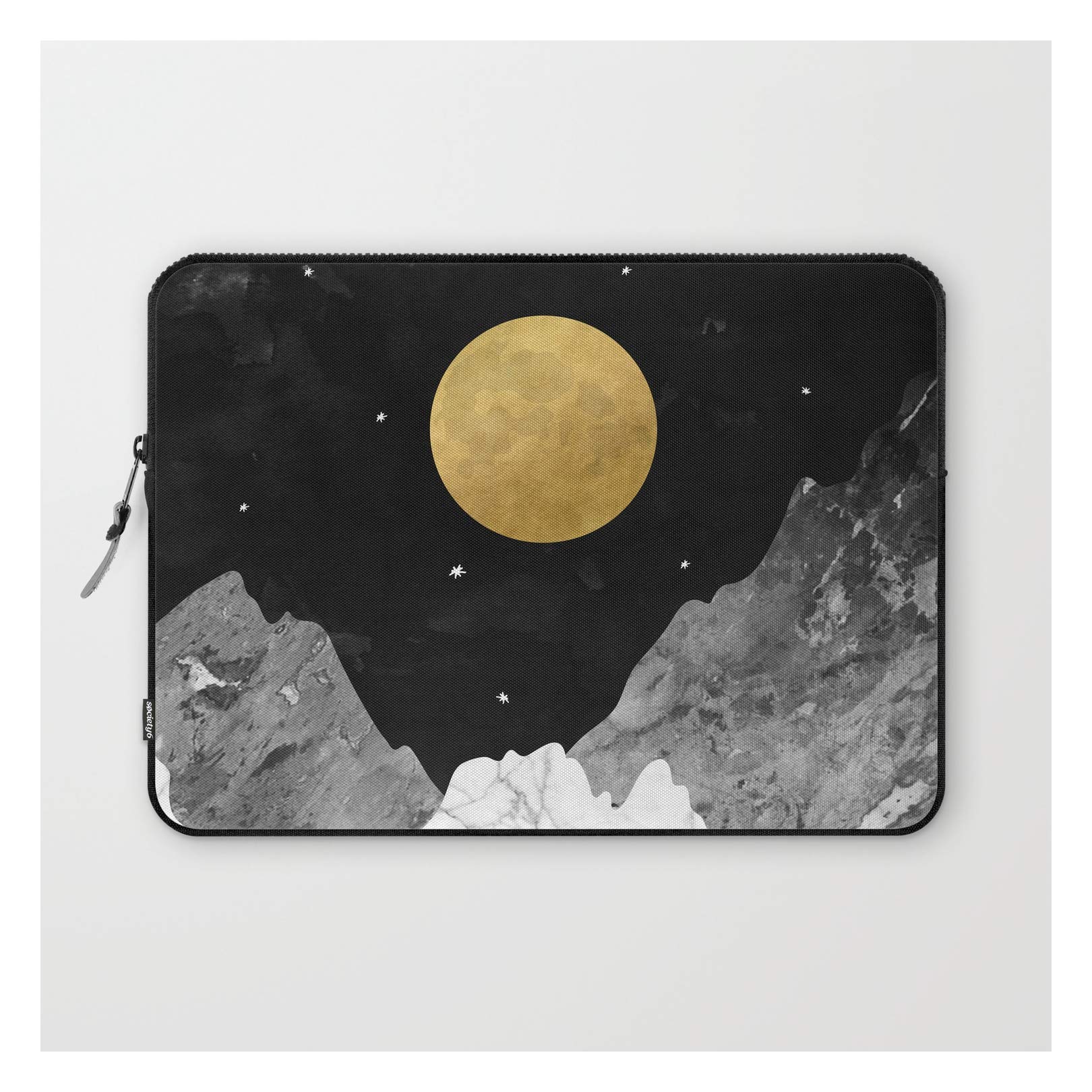 Kookie Pixel Moon and Stars 13 Inch Laptop Sleeve | Protective Computer Case for MacBook Air/Pro | Perfect for Work, School & Travel