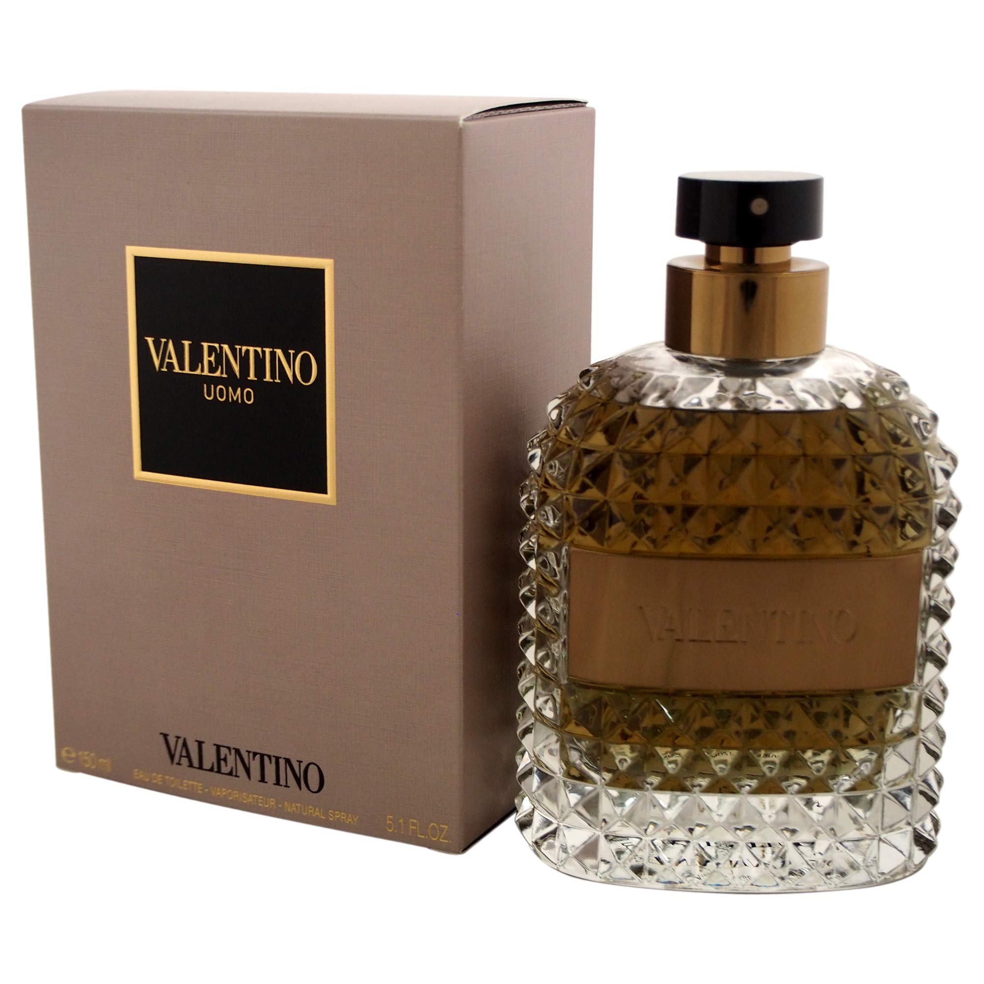 Valentino Uomo Cologne for Men - 5.1 oz Eau de Toilette Spray | Fresh Woody Scent | Day & Night Wear | Gift for Him | Office, Date & Special Occasions