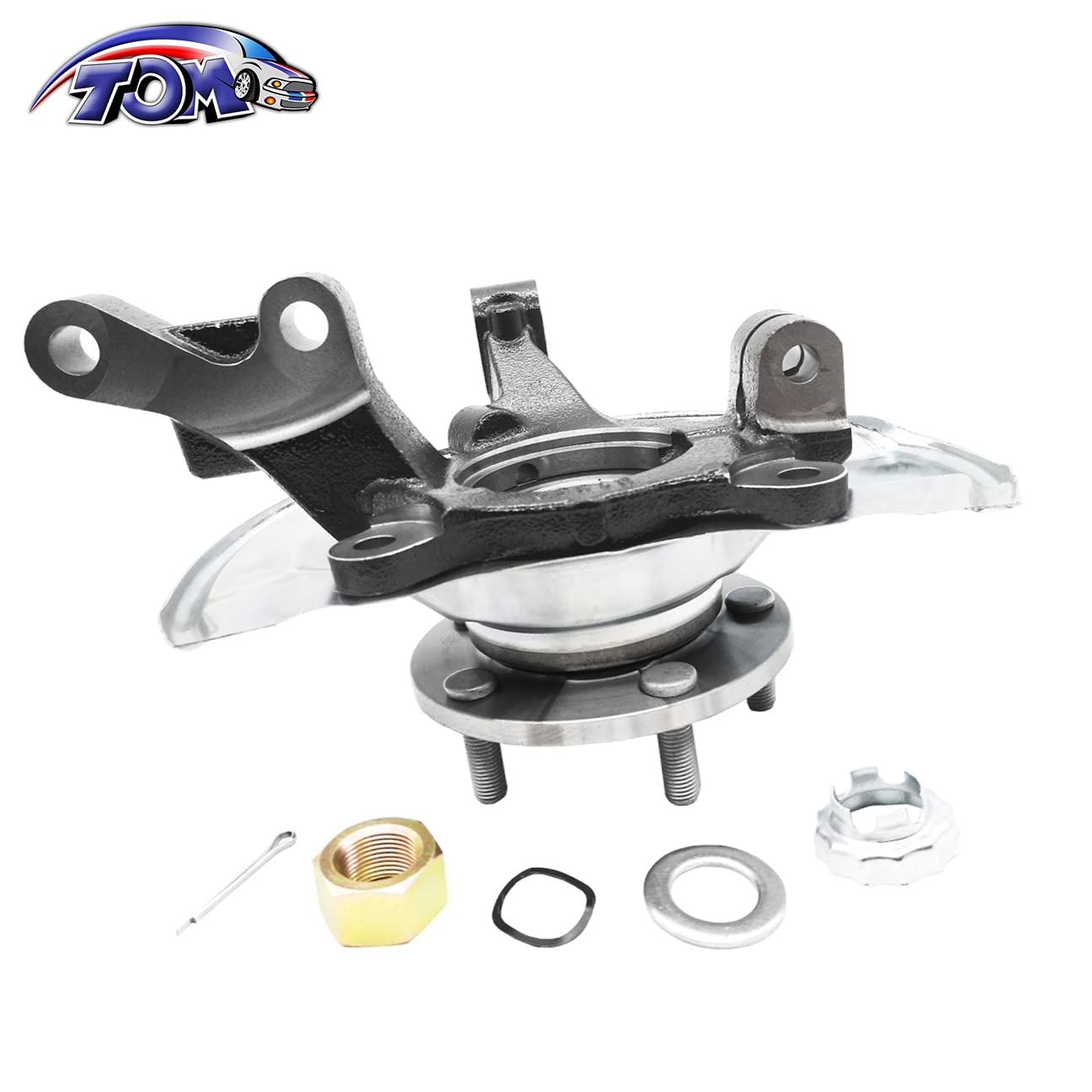 Jeep Compass Dodge Caliber Steering Knuckle Replacement 2007-2017 - Front Right 698-410 | Durable Suspension Part for Off-Road & City Driving