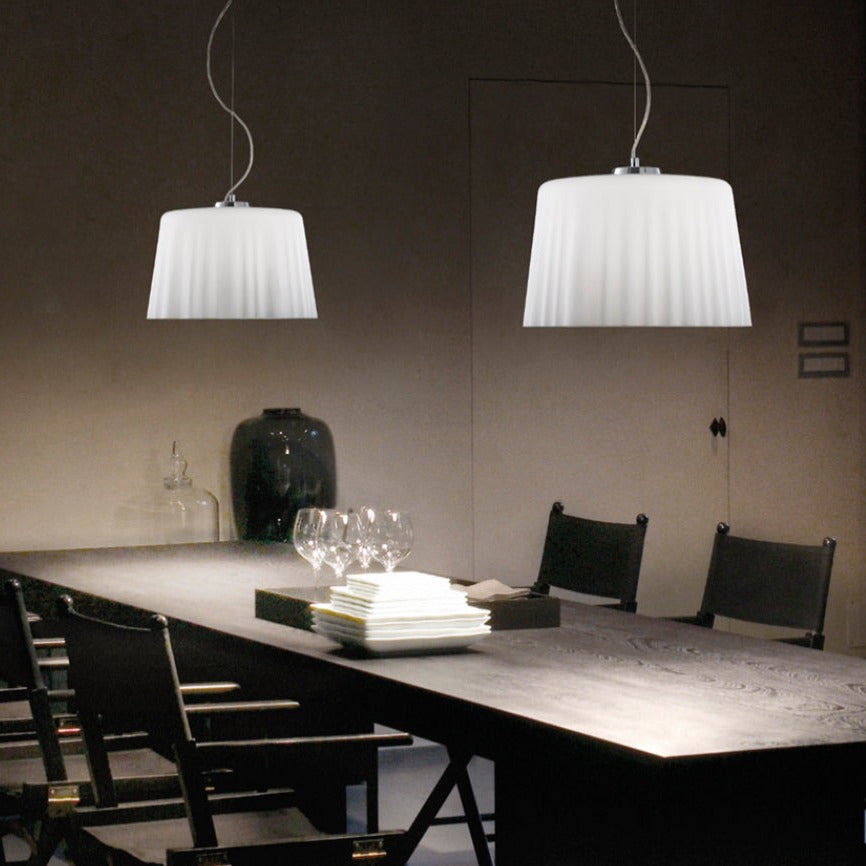 Modern CLOTH Suspension Lamp - Stylish Hanging Pendant Light for Living Room, Bedroom & Dining Room Decor
