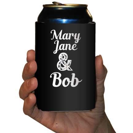 Custom 60th Anniversary Can Coolers - Insulated Beverage Coolers for Beer & Soda Cans - 60 Years and Counting - Perfect for Parties, BBQs & Outdoor Events