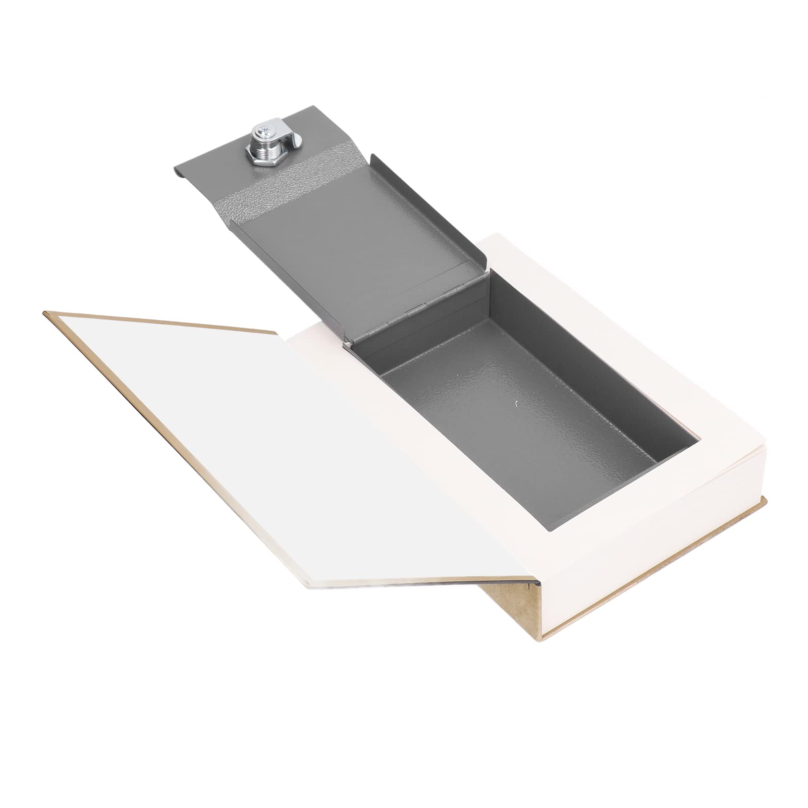 Hidden Lock Box Diversion Book - Secret Storage Safe with Key for Home, Office & Travel - Perfect for Storing Valuables, Cash, and Jewelry Discreetly