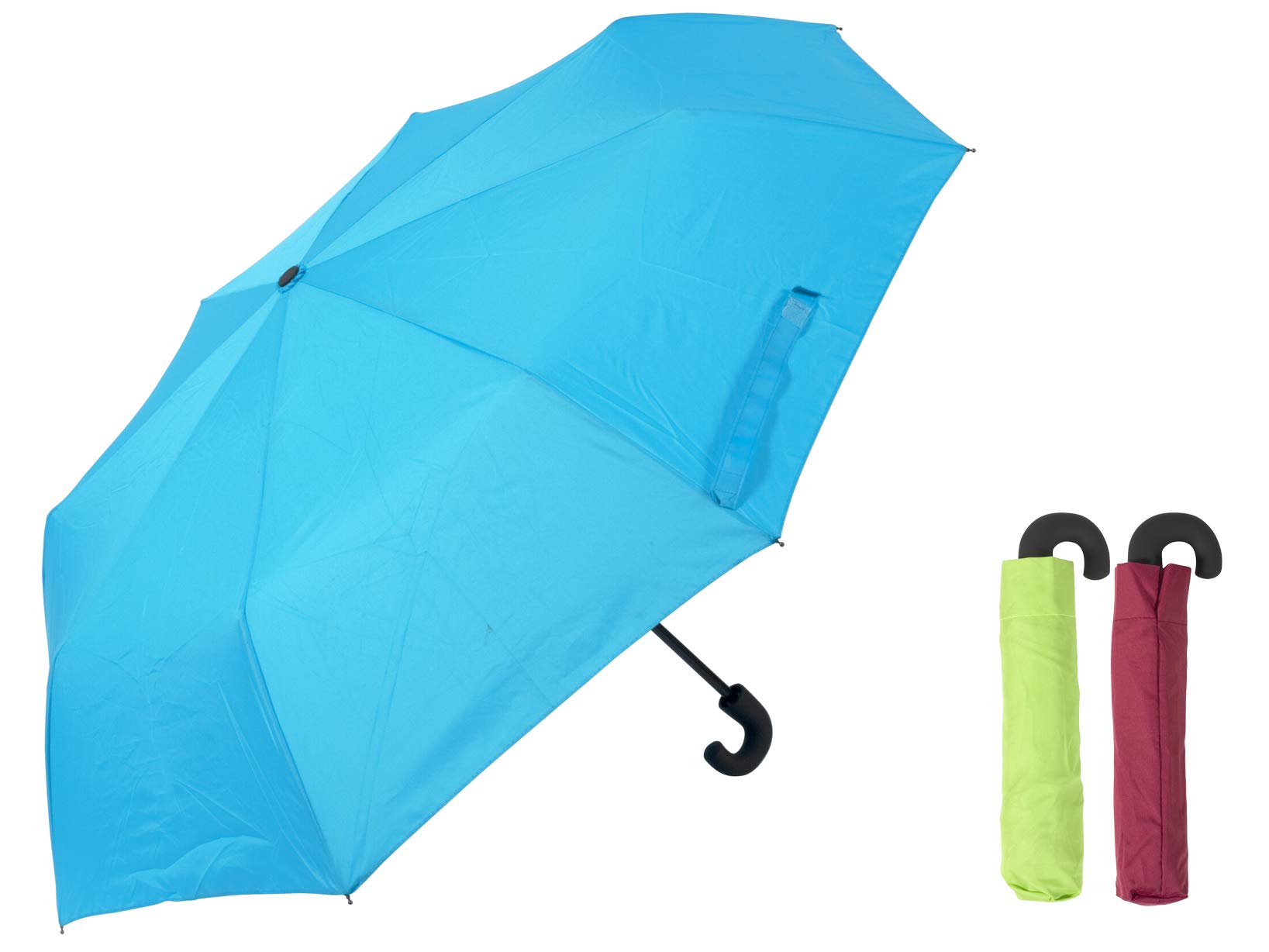 8379300 Folding Umbrella 100cm - Compact Travel Umbrella with Automatic Open/Close - Windproof & Waterproof for Rainy Days - Perfect for Outdoor Activities, Commuting, and Home Decoration