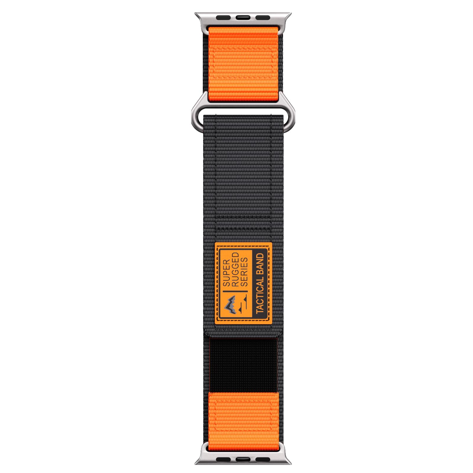 PremiFit Ultra Band for Apple Watch - Nylon Sports Strap Compatible with Apple Watch Ultra 2/Ultra 49mm, Series 9/8/7 45mm, SE2/SE/6/5/4 44mm, 3/2/1 42mm - Durable & Comfortable Watch Band for Men & Women - Perfect for Running, Gym Workouts & Outdoor Activities