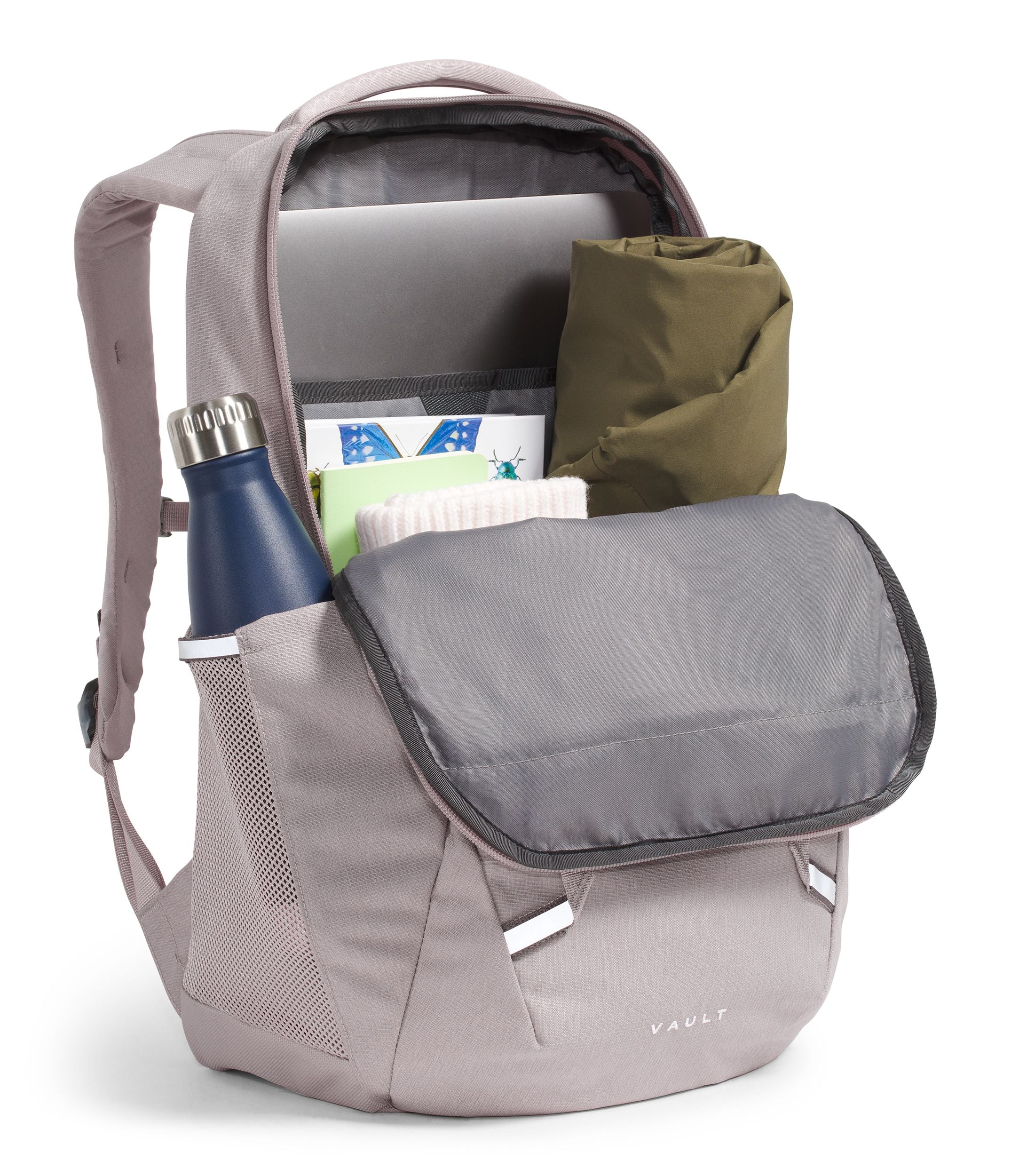The North Face Women's Vault Backpack - Lightweight Hiking Daypack for Outdoor Adventures, Travel & School - Durable Water-Resistant Laptop Backpack with Multiple Pockets