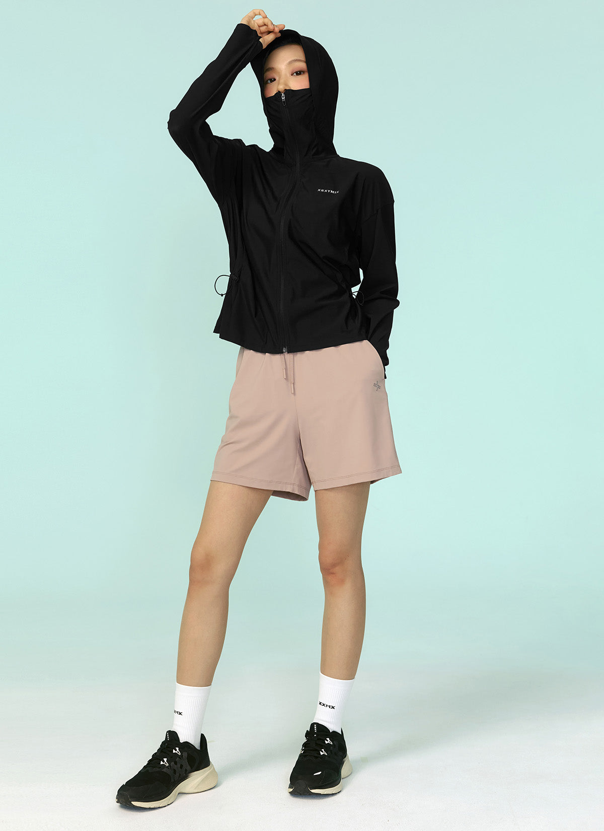 Lightweight Cooling String Hoodie Jacket for Men & Women - Breathable Summer Outdoor Wear for Running, Yoga, and Casual Street Style