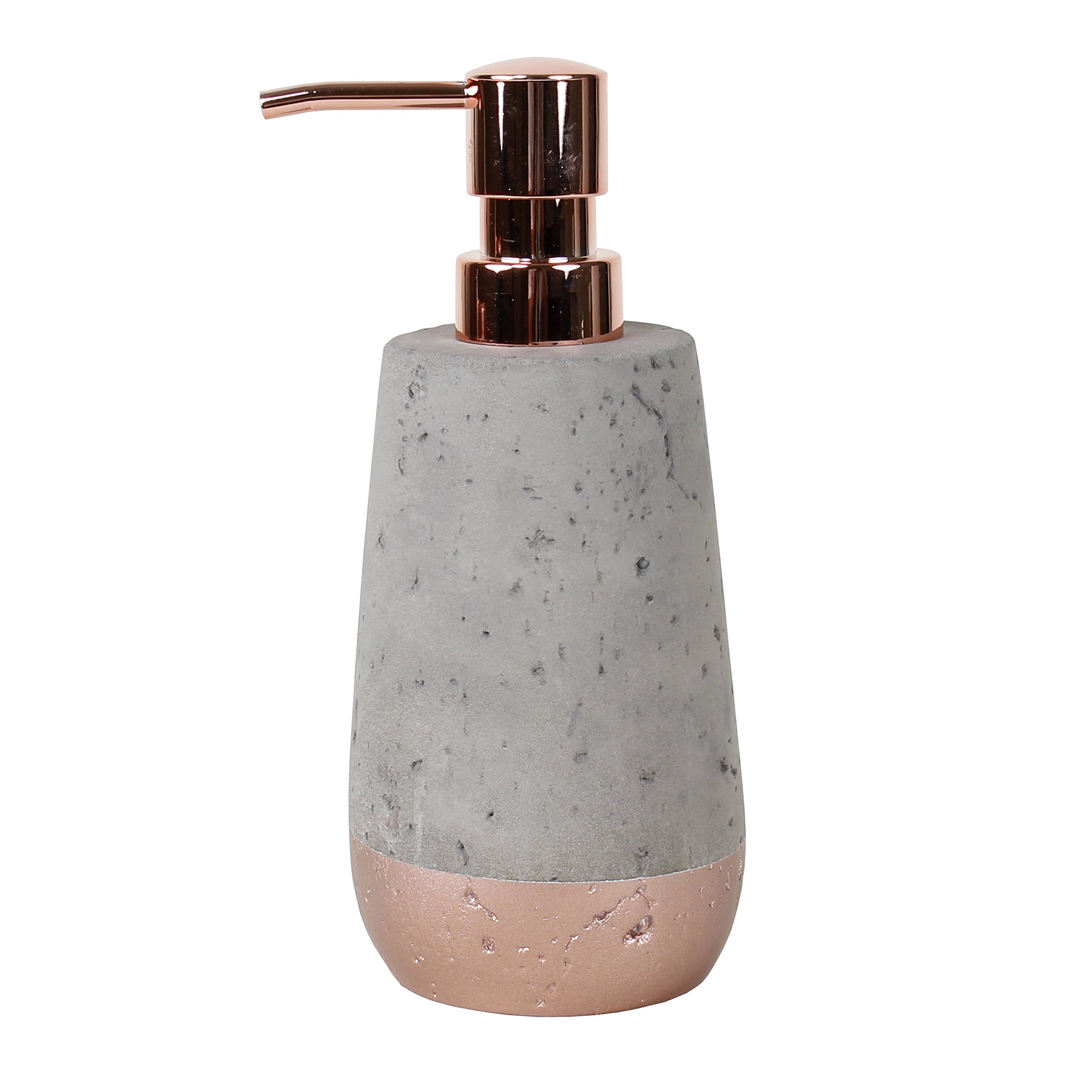 SKL Home Copper Canyon Soap Dispenser - Elegant Bathroom & Kitchen Liquid Soap Dispenser with Premium Copper Finish for Modern Home Decor