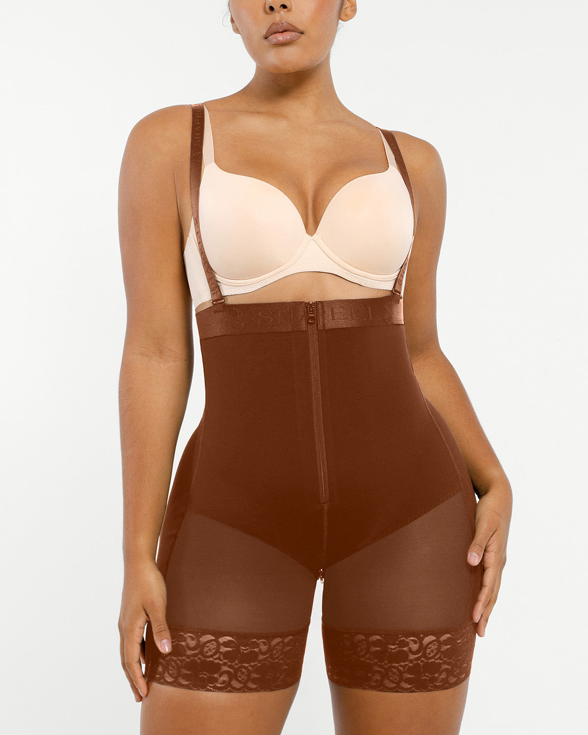 AirSlim® Firm Tummy Control Shapewear Bodysuit with Butt Lifting - Slimming Underwear for Women, Perfect for Workout, Wedding & Everyday Wear