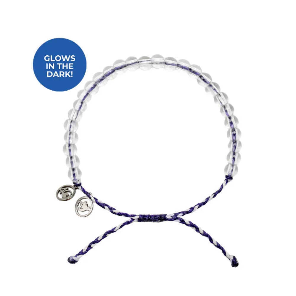 4Ocean October 2024 Limited Edition Anglerfish Bracelet - Eco-Friendly Ocean Conservation Jewelry for Women & Men - Perfect for Beach Lovers, Environmentalists & Sustainable Fashion Gifts