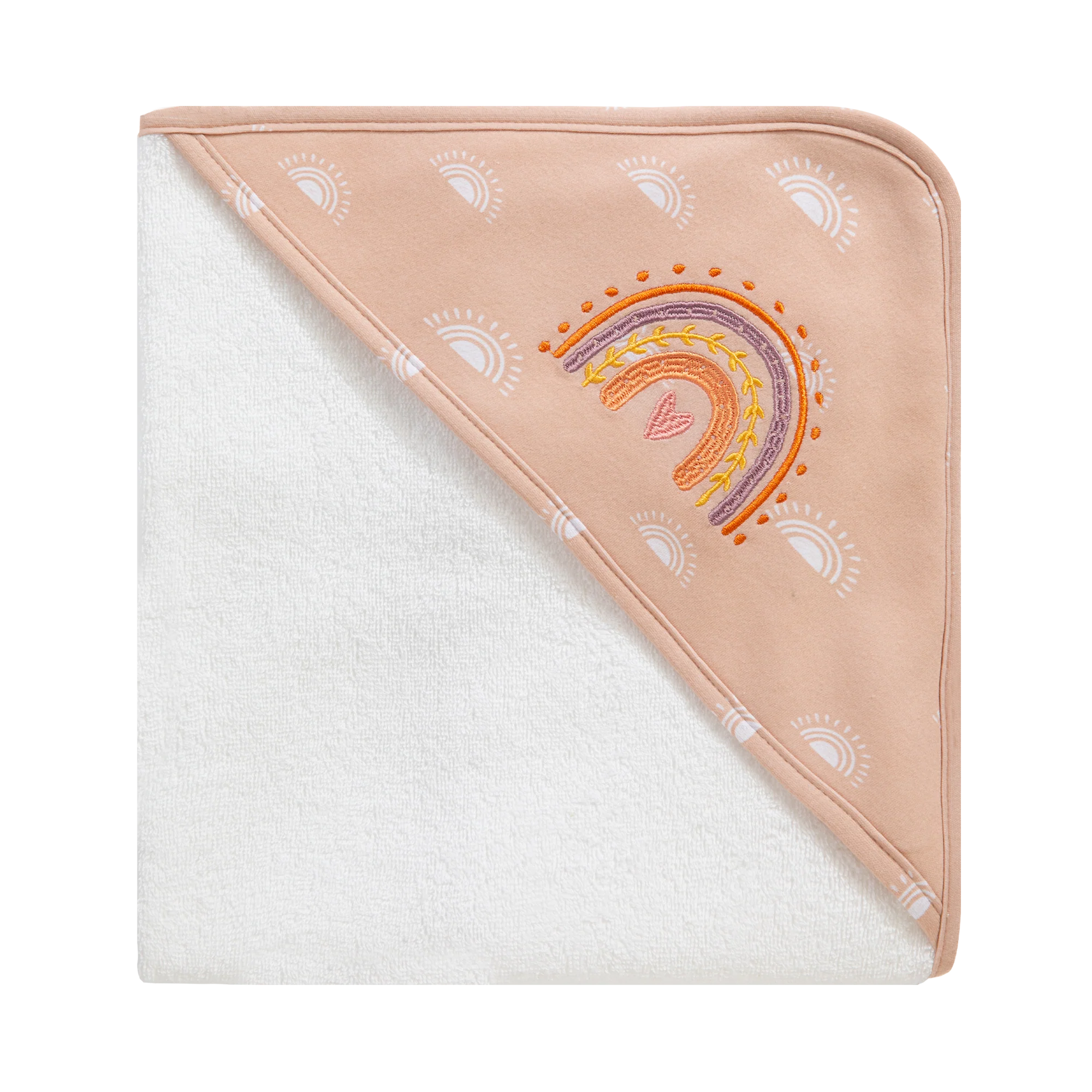 Soft Cotton Hooded Towel - Bohemian Bliss Style for Babies & Kids | Perfect for Bath, Beach & Pool