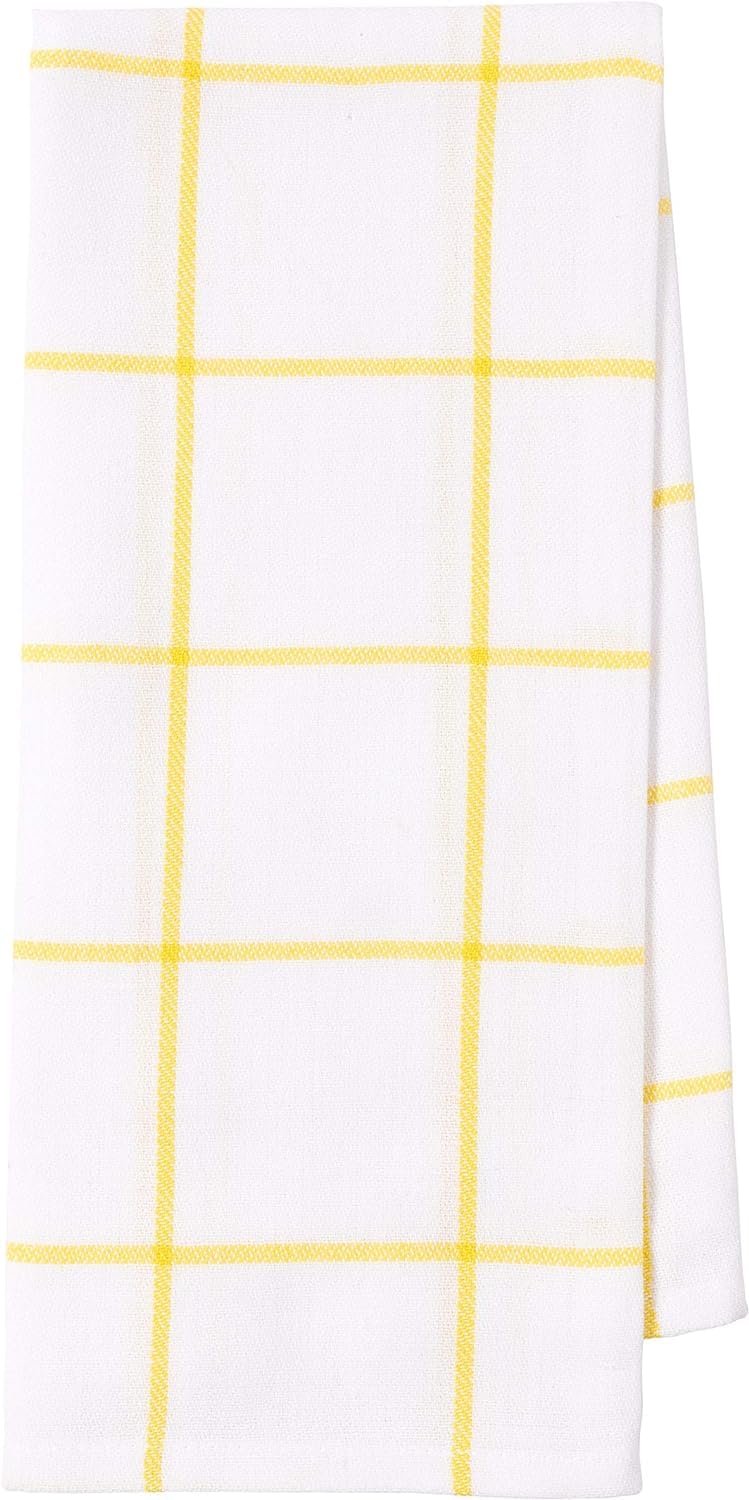 Premium Cotton Kitchen Dish Towels Set of 4 - 18