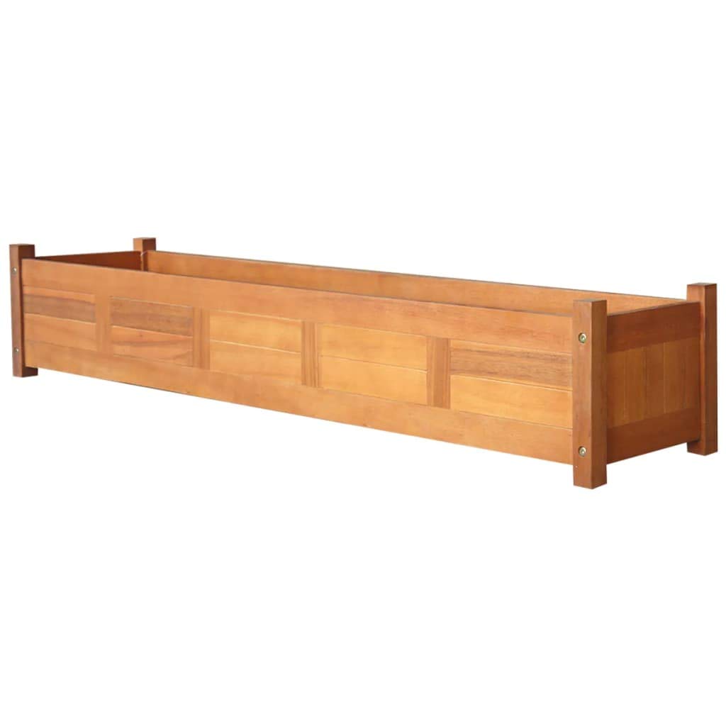 Premium Acacia Wood Raised Garden Bed Planter Box - 59