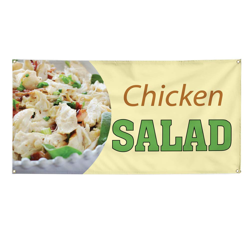 Vinyl Banner 24x48 Inches - Weatherproof Outdoor Advertising for Restaurants & Food