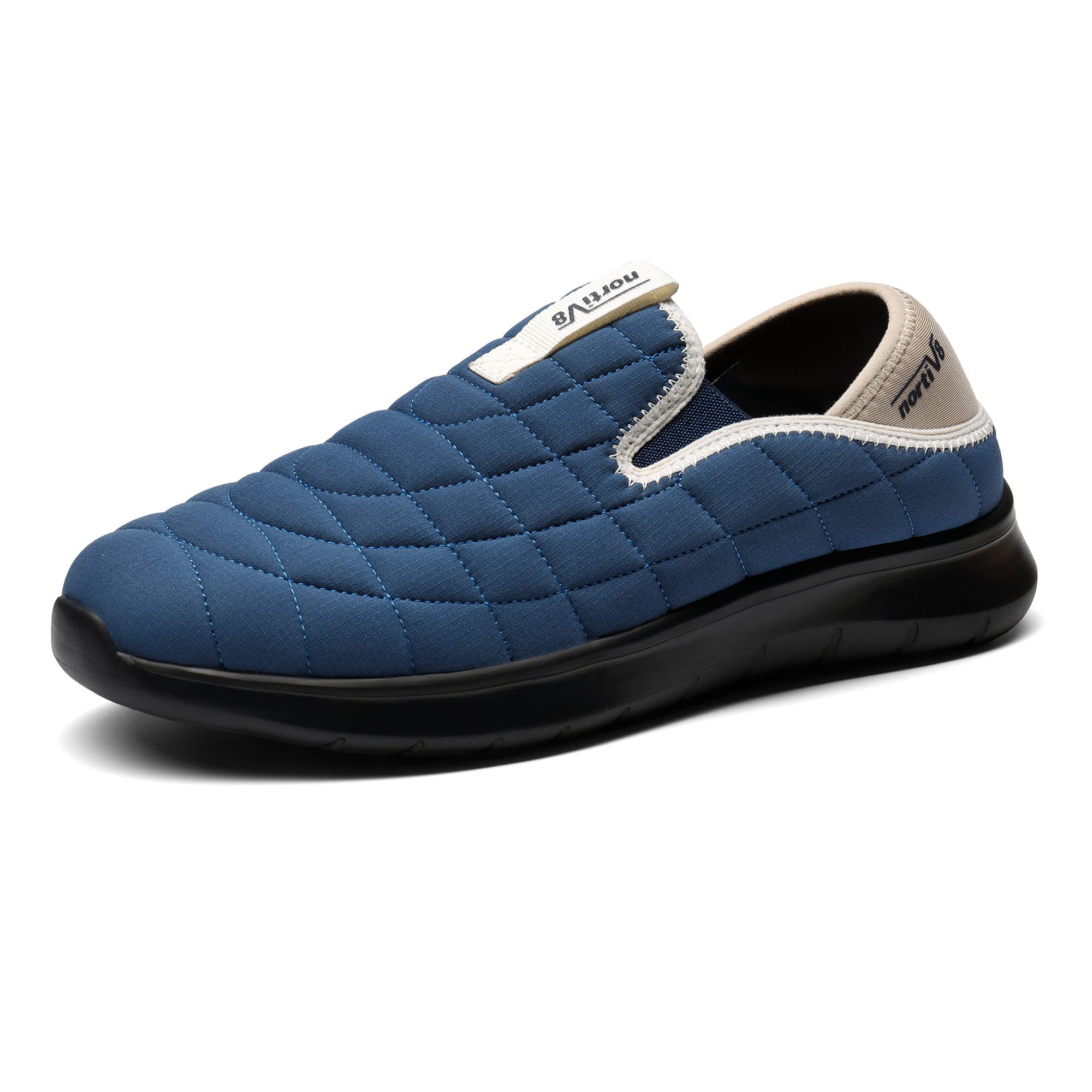 NORTIV 8 Men's & Women's Slip-On Hiking Loafers - Comfortable Outdoor Camping Shoes for Walking, Indoor & Outdoor Use - Perfect for Hiking, Travel and Casual Wear