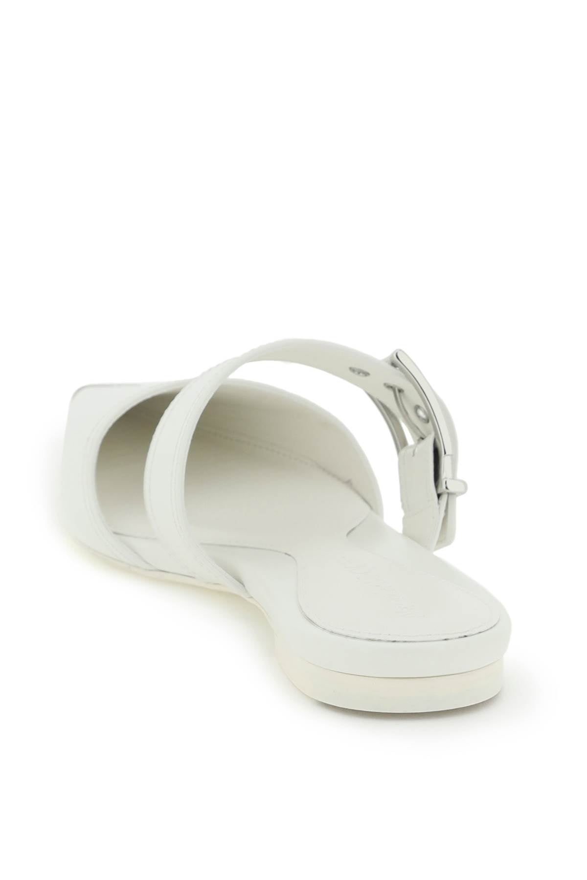 Alexander McQueen Punk Flat Mules for Women - Stylish Slip-On Shoes for Casual Outfits & Everyday Wear