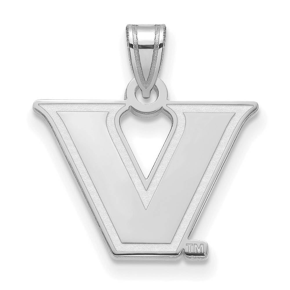 10k White Gold Vanderbilt Small 1/2 Inch Pendant Necklace - Elegant Jewelry Gift for Women, Perfect for Anniversaries, Birthdays & Special Occasions